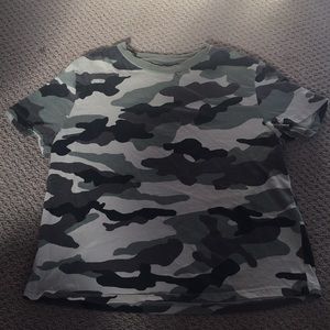 Camo crop top
